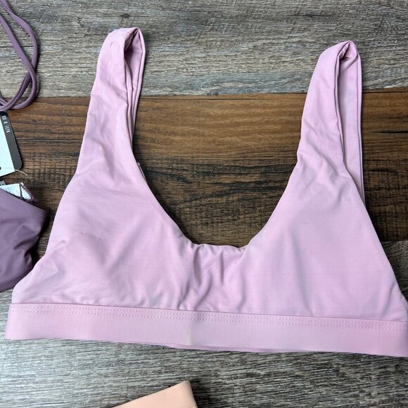 NWT Dippin Daisy's Mix & Match Bikini 3 Pieces Tropical Hawaiian High Waisted S - Picture 4 of 12